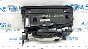 Glove box, glove compartment BMW X5 G05 19-24 black leather, complete, scratch on the handle, dents