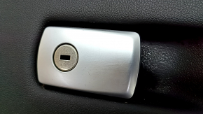 Glove box, glove compartment BMW X5 G05 19-24 black leather, complete, scratch on the handle, dents