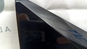 Front panel trim, center left, Audi E-Tron 19-23, glossy black, scratched