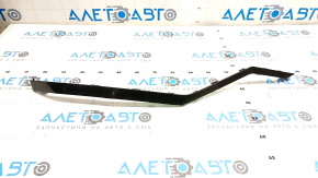 Front bumper molding, lower right, Hyundai Ioniq 5 22-24, gloss black