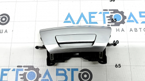 BMW X5 G05 19-23 center console armrest lock, chrome, scratches