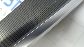BMW X5 G05 19-24 center console trim, gray, backlit, scratches, chrome peeling
