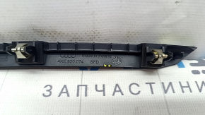 Front panel trim between air vents left Audi E-Tron 19-23 black matte, broken fastener