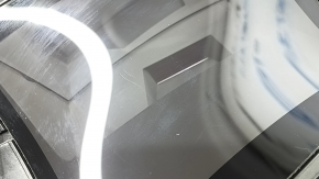 Projection onto the windshield of a BMW X5 G05 19-23 scratches