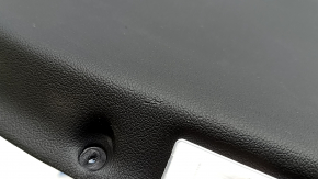 Door trim, rear right card, BMW X5 G05 19-23, black/brown leather, COGNAC, without curtain, gray insert, armrest, brown leather, COGNAC, with handle and overlays, scratches, bumps
