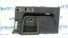 Rear left arch trim complete BMW X5 G05 19-23 black, separate, rear part, with cover, with seat folding handle, under the drive, scratches