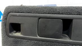 Rear left arch trim complete BMW X5 G05 19-23 black, separate, rear part, with cover, with seat folding handle, under the drive, scratches