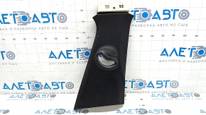 BMW X5 G05 19-24 center pillar trim, upper right, black, worn