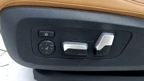 BMW X5 G05 19-23 driver's seat with airbag, electric, heated, memory, Sport, brown leather COGNAC, dry-cleanable, worn