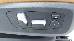 BMW X5 G05 19-23 passenger seat with airbag, electric, heated, Sport, brown leather COGNAC, dry-cleanable