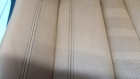 BMW X5 G05 19-23 passenger seat with airbag, electric, heated, Sport, brown leather COGNAC, dry-cleanable