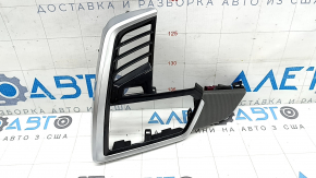 The front panel trim, left, BMW X5 G05 19-23, gray, paint peeling off