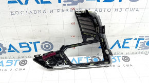 The front panel trim, left, BMW X5 G05 19-23, gray, paint peeling off