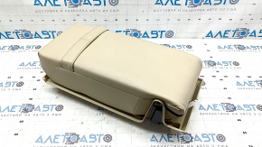 Rear row armrest Lexus ES300h ES350 13-14 beige leather, cracked leather
