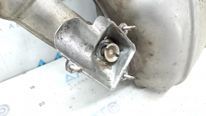 Muffler rear part barrel right Porsche Macan 15-18 3.0T