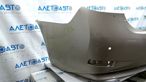 Lexus ES300h 13-15 bare rear bumper for parking sensors, gold 4U7, with plugs, cracked