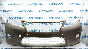 Bare front bumper for Lexus ES300h ES350 2013-2015 pre-restored, with parking sensors, gold 4U7, cracked, scratches