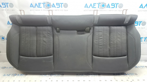 Rear row of seats 2nd row lower part Audi E-Tron 19-23 dark gray leather, dented