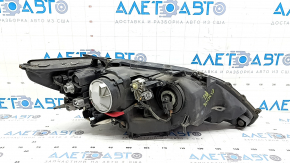 Left front headlight assembly for Lexus ES300h ES350 13-15 pre-rest xenon + LED DRL, with block, sand-coated, for polishing