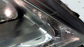 Right front headlight assembly for Lexus ES300h ES350 13-15 pre-rest xenon + LED DRL, with unit, sand, broken mount