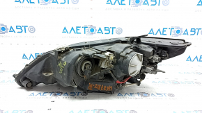 Right front headlight assembly for Lexus ES300h ES350 13-15 pre-rest xenon + LED DRL, with unit, sand, broken mount