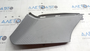 Upper left rear pillar trim behind the window, Audi E-Tron 19-23, gray, Quattro, dry-cleanable