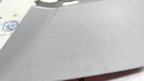 Upper left rear pillar trim behind the window, Audi E-Tron 19-23, gray, Quattro, dry-cleanable