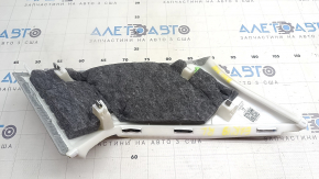 Upper left rear pillar trim behind the window, Audi E-Tron 19-23, gray, Quattro, dry-cleanable