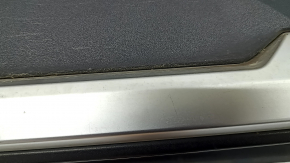 Left threshold for BMW X5 G05 19-23 with molding, X-Line, structure, scratches