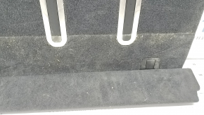 Rear trunk floor for BMW X5 G05 19-24, black, with anti-slip strip, with drive, dry-cleanable