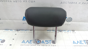 Rear center headrest for Audi E-Tron 19-23, dark gray leather