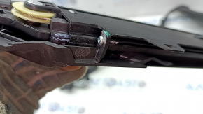 The mechanism of the electric trunk curtain of the BMW X5 G05 19-24 black, the fastenings of the linings are broken