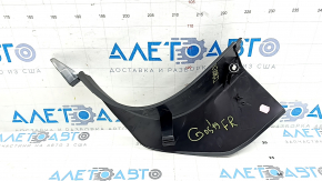 BMW X5 G05 19-24 right lower front pillar trim, black, scratched
