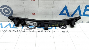 Rear right door sill insert for BMW X5 G05 19-23, chrome, with backlight, scratches