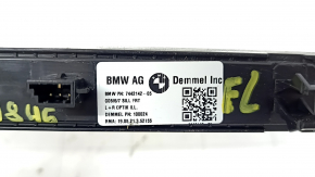 Front left door sill insert for BMW X5 G05 19-23 chrome, with backlight, scratches, peeling chrome