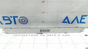 Front right door sill insert for BMW X5 G05 19-23, chrome, with backlight, scratches