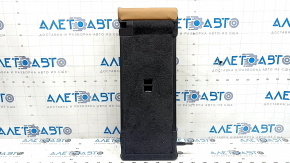 Rear seat backrest, 2nd row, center, BMW X5 G05 19-22, for 2 rows, brown leather, COGNAC, dents, scratches