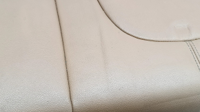 Rear seat cushion, 2nd row, BMW X5 G05 19-22, for 2 rows, brown leather COGNAC, heated, dents, scratches, needs cleaning