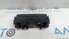 Audi E-Tron 19-23 black center console button block for parking sensors and 360-degree cameras