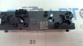 Audi E-Tron 19-23 black center console button block for parking sensors and 360-degree cameras