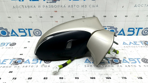 Right side mirror assembly for Lexus ES300h ES350 13-15 14-pin, BSM, turn signal, gold