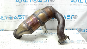 Left catalytic converter for Porsche Macan 15-18 3.0T, 3.6T