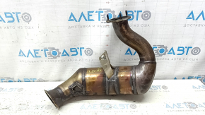 Left catalytic converter for Porsche Macan 15-18 3.0T, 3.6T