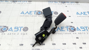 Rear left seat belt latches for Audi E-Tron 19-23, black, scratched