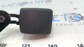 Rear left seat belt latches for Audi E-Tron 19-23, black, scratched