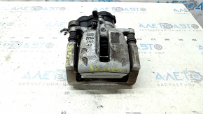 Rear right brake caliper assembly for a Porsche Macan 15-18, electric, silver, broken connector