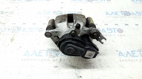 Rear right brake caliper assembly for a Porsche Macan 15-18, electric, silver, broken connector
