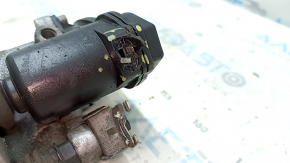 Rear right brake caliper assembly for a Porsche Macan 15-18, electric, silver, broken connector