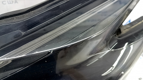 Left front headlight assembly for Nissan Murano z52 19-21 rest LED, broken mount, peeling paint, scratches