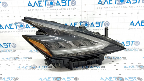 Right front headlight assembly for Nissan Murano z52 19-21 rest LED, broken mount, paint chipped, sand